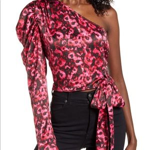 LEITH One Shoulder Blouse